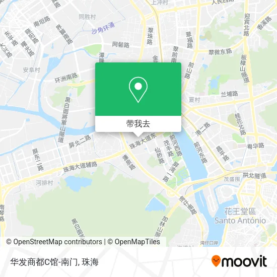 华发商都C馆-南门地图