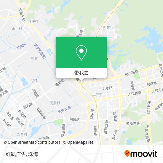 红凯广告地图