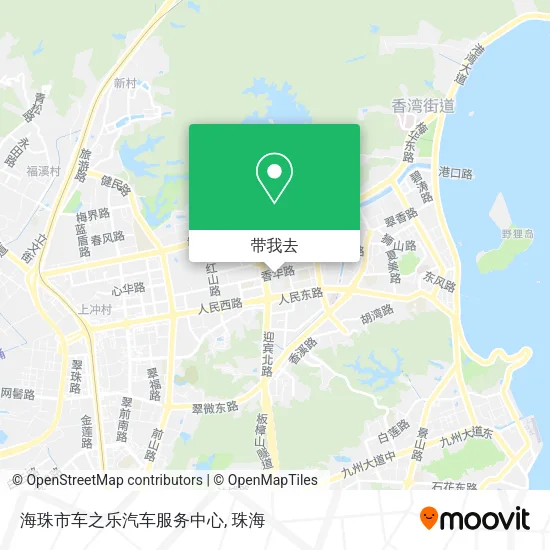 海珠市车之乐汽车服务中心地图