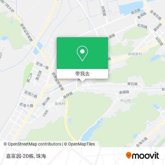 嘉富园-20栋地图