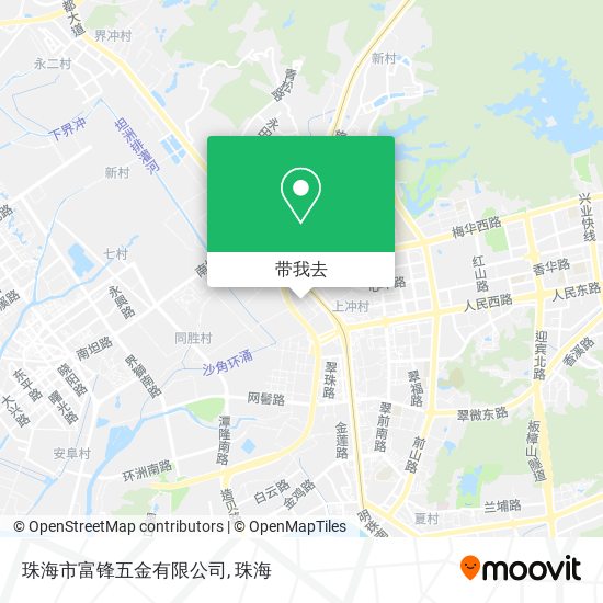 珠海市富锋五金有限公司地图