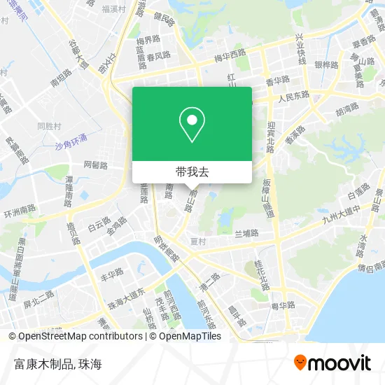 富康木制品地图