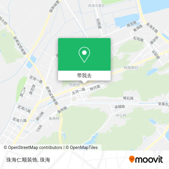珠海仁顺装饰地图