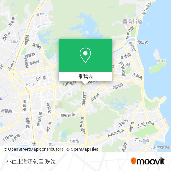小仁上海汤包店地图