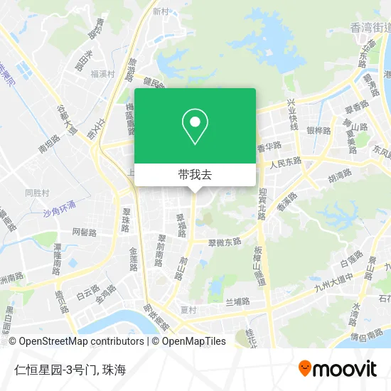 仁恒星园-3号门地图