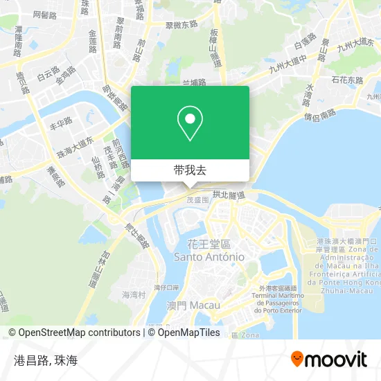 港昌路地图