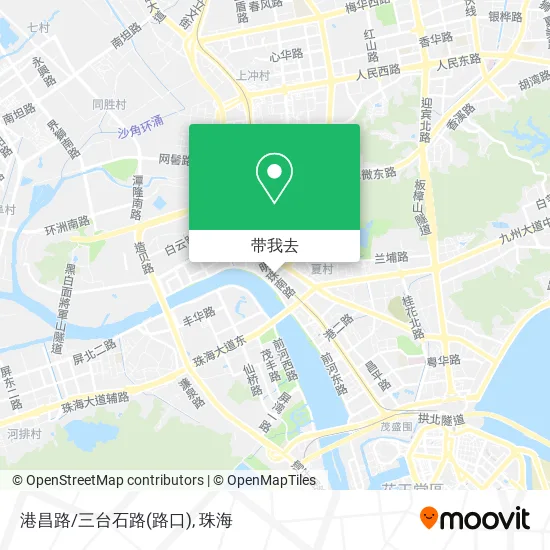 港昌路/三台石路(路口)地图