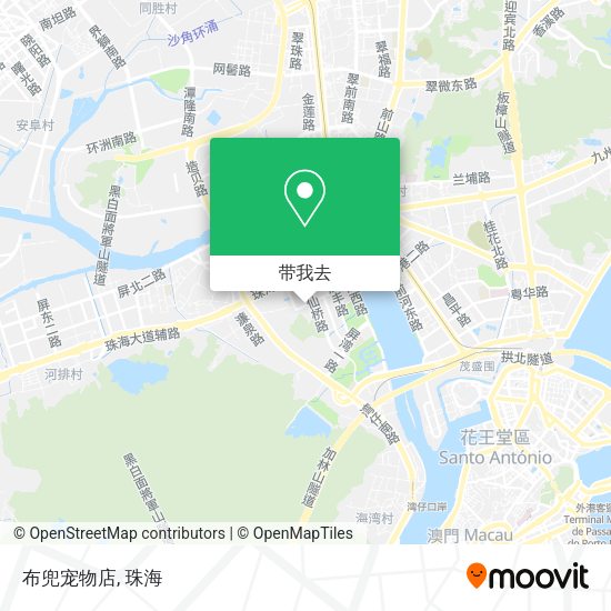 布兜宠物店地图