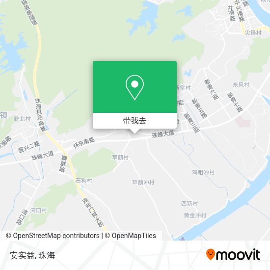安实益地图