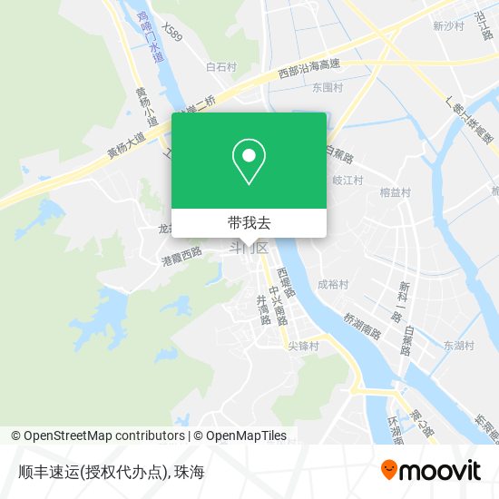 顺丰速运(授权代办点)地图