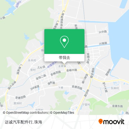 达诚汽车配件行地图