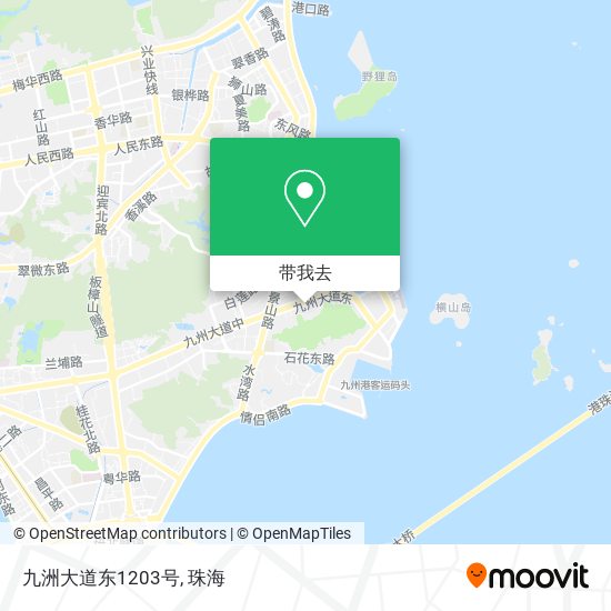 九洲大道东1203号地图