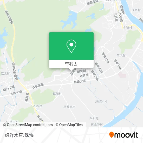 绿洋水店地图