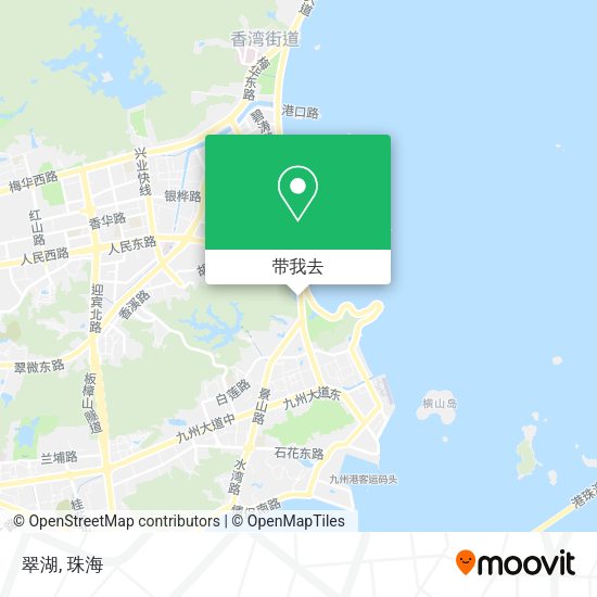 翠湖地图