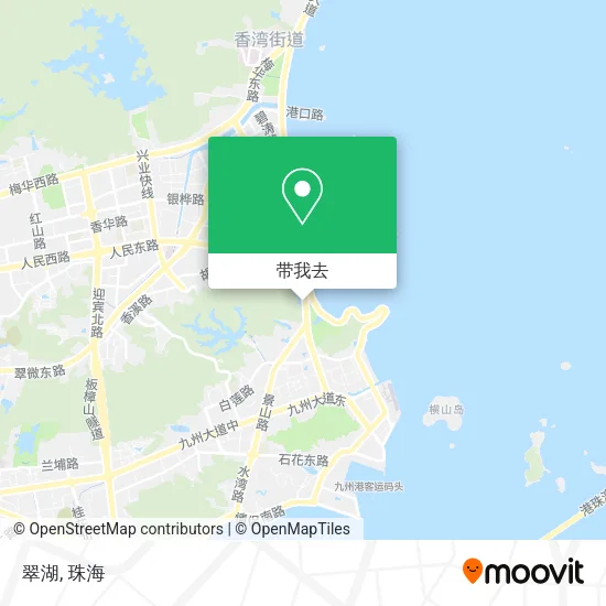 翠湖地图