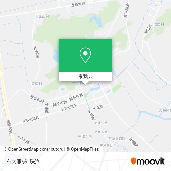 东大眼镜地图