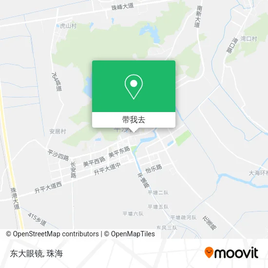 东大眼镜地图