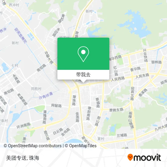 美团专送地图