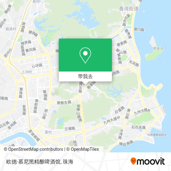 欧德·慕尼黑精酿啤酒馆地图