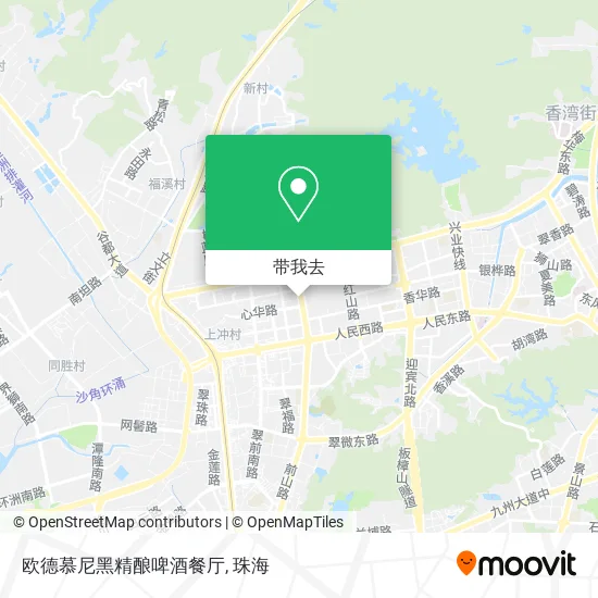 欧德慕尼黑精酿啤酒餐厅地图