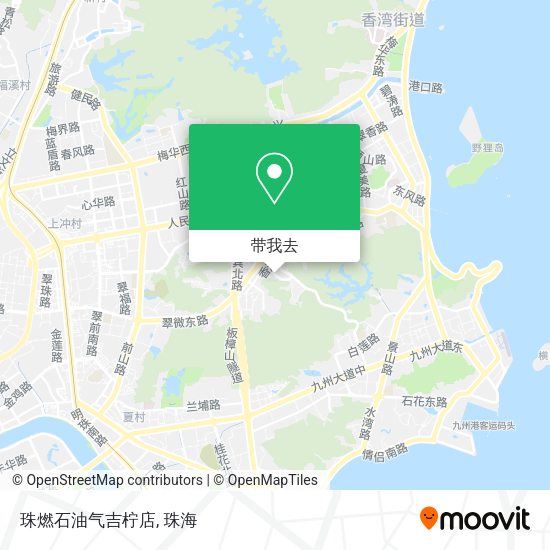 珠燃石油气吉柠店地图