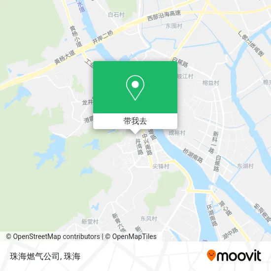 珠海燃气公司地图