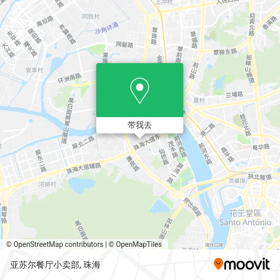 亚苏尔餐厅小卖部地图