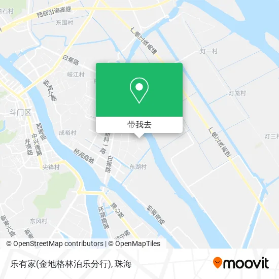 乐有家(金地格林泊乐分行)地图