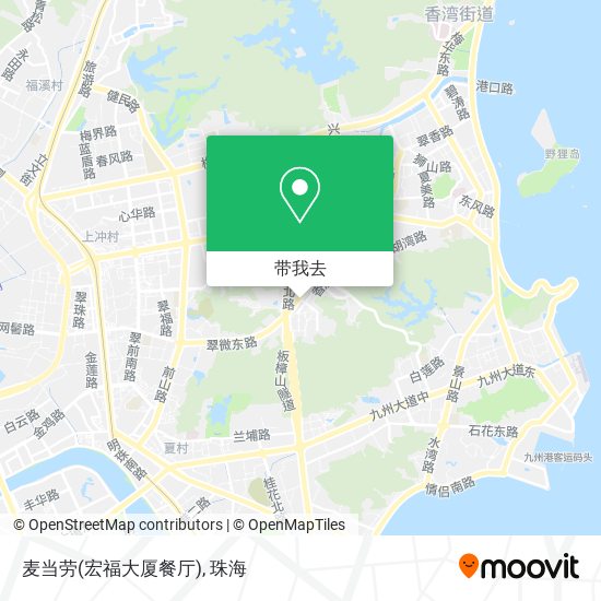 麦当劳(宏福大厦餐厅)地图