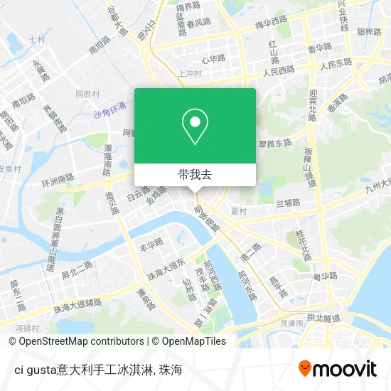 ci gusta意大利手工冰淇淋地图
