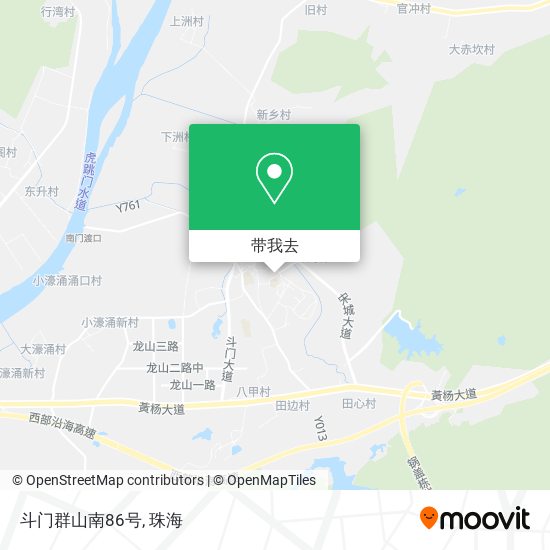 斗门群山南86号地图