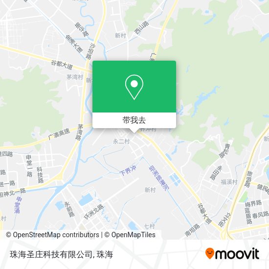 珠海圣庄科技有限公司地图