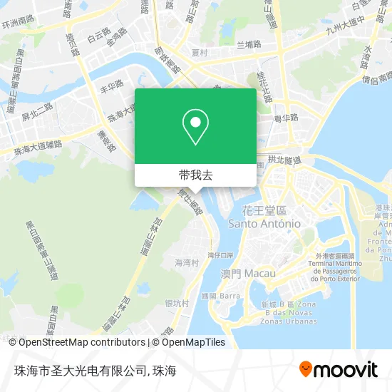 珠海市圣大光电有限公司地图