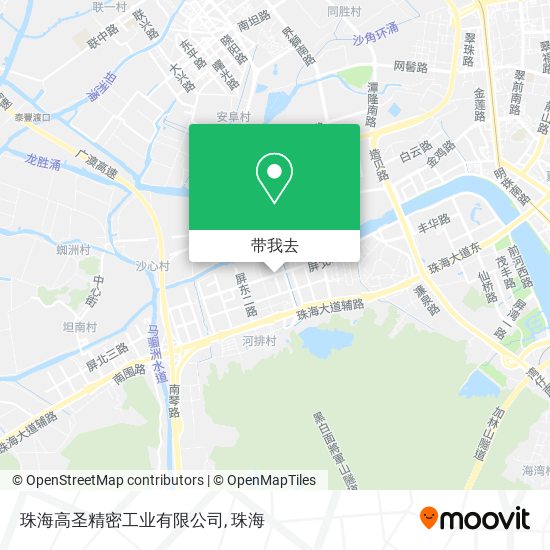 珠海高圣精密工业有限公司地图