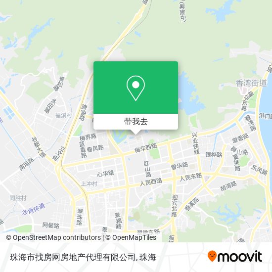 珠海市找房网房地产代理有限公司地图