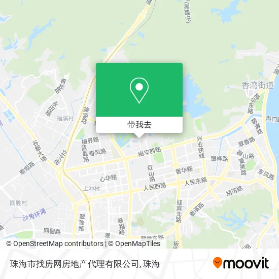 珠海市找房网房地产代理有限公司地图
