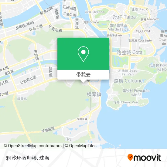 粗沙环教师楼地图