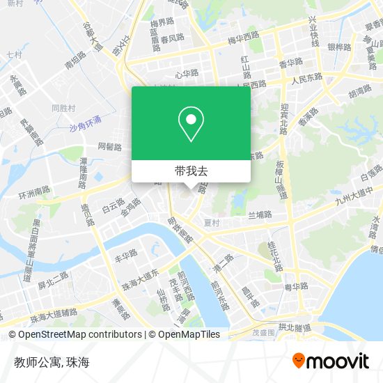 教师公寓地图