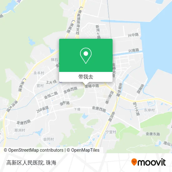 高新区人民医院地图