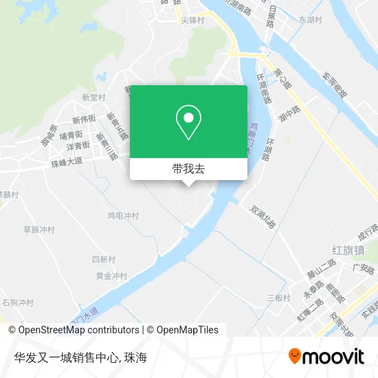 华发又一城销售中心地图