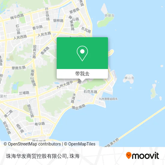 珠海华发商贸控股有限公司地图