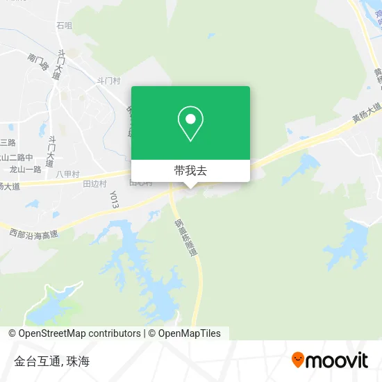 金台互通地图