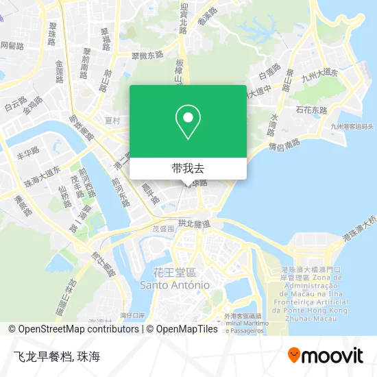 飞龙早餐档地图