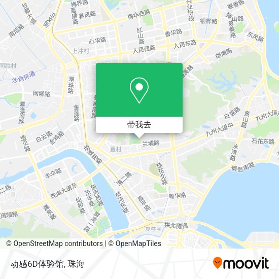 动感6D体验馆地图
