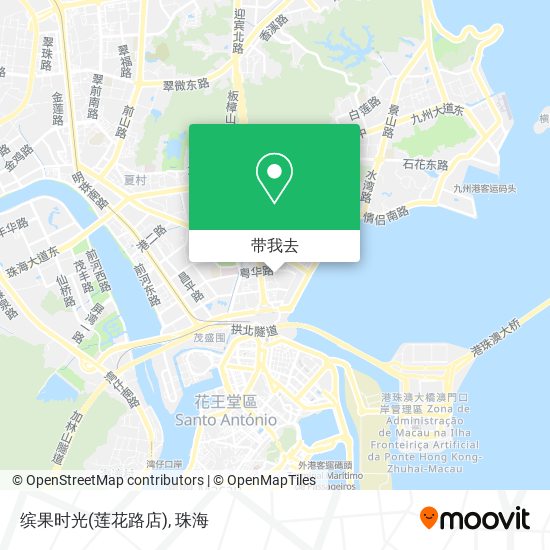 缤果时光(莲花路店)地图