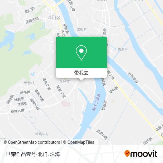 世荣作品壹号-北门地图