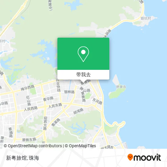 新粤旅馆地图