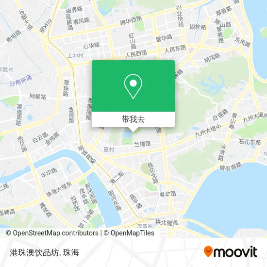 港珠澳饮品坊地图