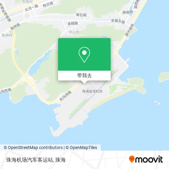 珠海机场汽车客运站地图