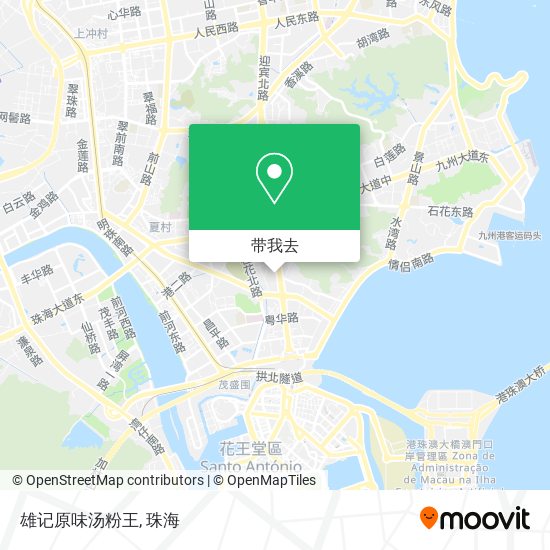 雄记原味汤粉王地图